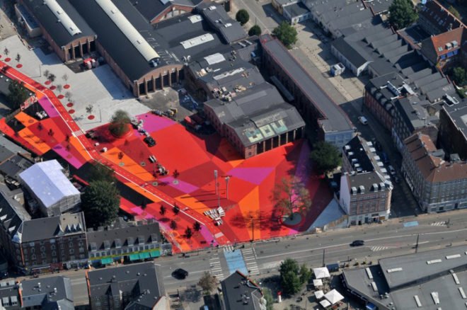 green design, eco design, sustainable design, Superkilen, Bjarke Ingles Group, Superflex, Topotek 1, outdoor museum, Copenhagen museum,
