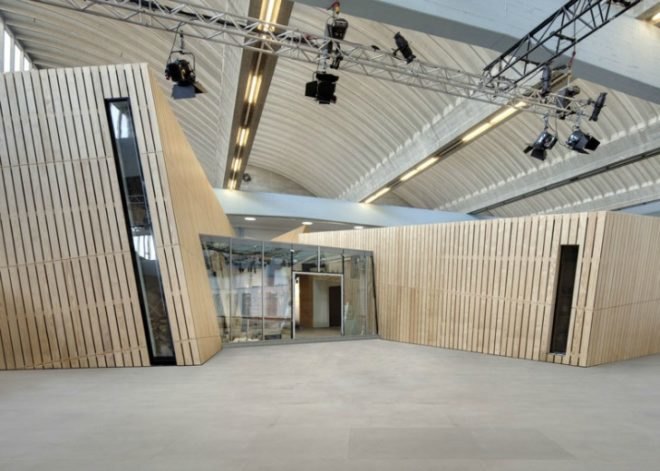 jewish museum berlin, daniel libeskind, renovation, sustainable design, green archtecture, timber construction
