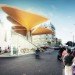 tomdavid architecten, market square casablanca, sustainable design, green design, public architecture, canopy structure, reused water, [ac-ca] competition,
