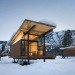 Cabins, Winter, Prefabricated, Steel, Retreat, Sustainable, Nature, Skiing, Hiking, Modern, Montana, Washington, Norway, Chile, Methow Valley, energy efficient, solar panel, Swiss Alps
