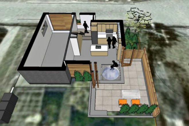 Vancouver Laneway House, Lanefab, laneway house, sip house, energy efficient house, small space living, ADU