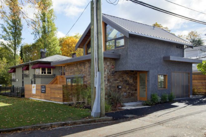 Vancouver Laneway House, Lanefab, laneway house, sip house, energy efficient house, small space living, ADU