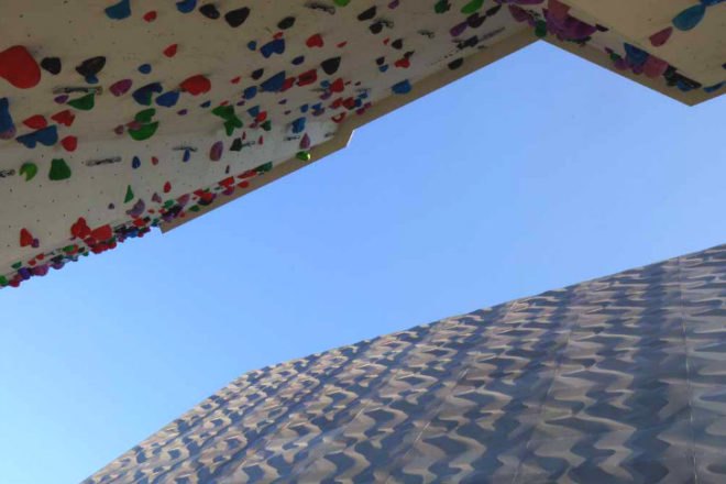Martin Mutschlechner, StadtLABOR, Vertikale, Wolfgang Meraner Architekt, climbing gym, intelligent facade, high performance facade, daylighting