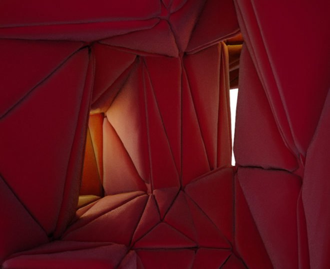 green design, eco design, sustainable design, warming hut, Ice Womb, Ice Skating hut,Virginia Melnyk