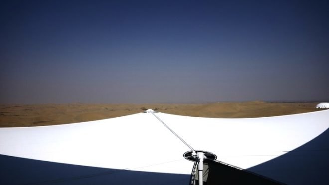 net zero, PLaT Architects, china, desert design, Xiangshawan Desert, green design, sustainable design, eco-design, local materials, prefabricated design, desert architecture, China, Xiangshawan Desert