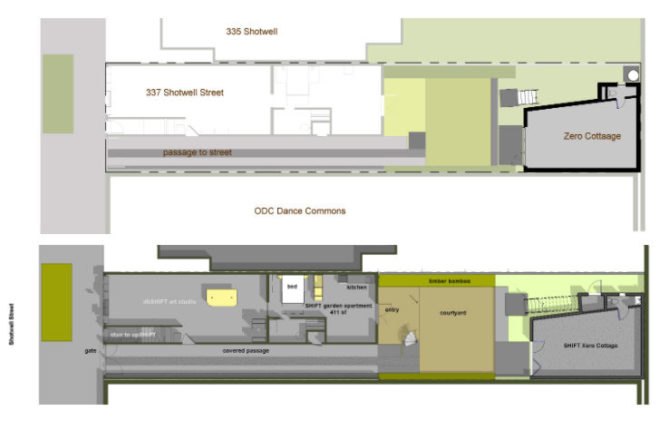 Zero Cottage, David Baker, net zero, leed platinum, passive house, tiny house, san francisco, dbarchitect