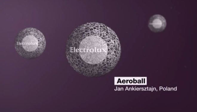 aeroball, floating air purifier, purify air, jan ankeirsztjan, electrolux design lab, air quality, sustainable design, green design, air freshener
