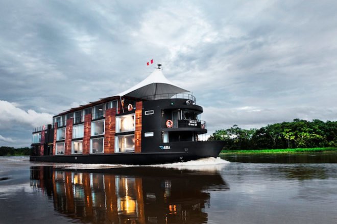 green design, eco design, sustainable design, eco tourism, eco travel, green travel, Jordi Puig, Amazon river cruise, Aqua Expeditions, floating hotel, Amazon hotel, Pacaya Samiria National Reserve