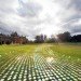 bruce munro, waddesdon manor, angel of light, blue moon, cd light installation, green art, sustainable artwork, green installations, light installation