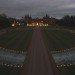 bruce munro, waddesdon manor, angel of light, blue moon, cd light installation, green art, sustainable artwork, green installations, light installation