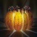 Caleb Charland, orange battery, citric acid battery, fruit-powered battery, eco-art, photography, clean energy, renewable energy, potato battery, apple battery, vinegar battery, design, eco-design, sustainable design