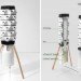 Fogger, vertical planter, VAKANT Design, fogponics, gardening