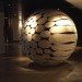 Lee Jae-Hyo, wood, Korean artist, giant wooden balls, sculptural wooden spheres, natural materials, green materials, timber, art, eco-art, eco-design,