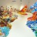 Hiroshi Fuji, Art, Recycled Materials, 3331 Arts Chiyoda, recycled toys, Mickey Mouse, Doraemon, japanese art, big scale installation