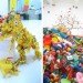 Hiroshi Fuji, Art, Recycled Materials, 3331 Arts Chiyoda, recycled toys, Mickey Mouse, Doraemon, japanese art, big scale installation