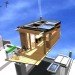 green design, eco design, sustainable design, urban retreat, rooftop hut, hut on a roof, hut architecture, Scott Batty, Andy Whiting, urban escape
