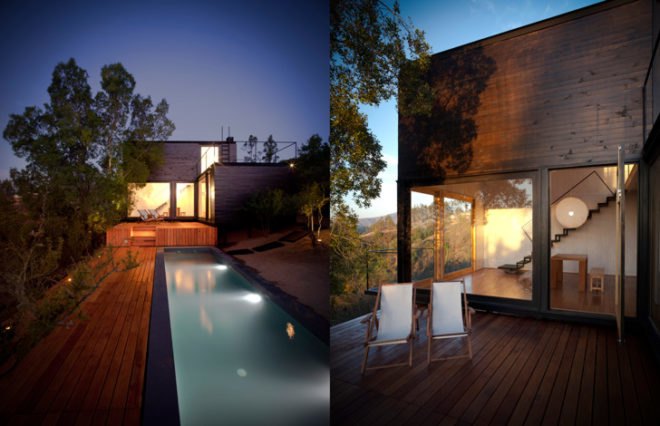 EMa Arquitectos, Casablanca, Chile, cabin, one-bedroom, Pangal Cabin, sustainable, Nautilus Constructora, plywood, steel construction, views, daylighting, solar energy, site design