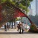 Portal of Awareness, marketing, urban design, green design, sustainable design, Nescafe, Rojkind Arquitectos, Mexico City, Mexico, arches, vines