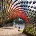 Portal of Awareness, marketing, urban design, green design, sustainable design, Nescafe, Rojkind Arquitectos, Mexico City, Mexico, arches, vines