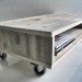 Produktwerft, recycled shopping pallet table, Sascha Akkermann, recycled wood,