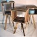 Produktwerft, recycled shopping pallet table, Sascha Akkermann, recycled wood,