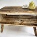 Produktwerft, recycled shopping pallet table, Sascha Akkermann, recycled wood,