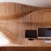 synthesis design + architecture, chelsea, led, cnc, world map, birch, wood, workspace, office, green interiors, sustainable design, green design, green architecture, sustainable architecture