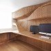 synthesis design + architecture, chelsea, led, cnc, world map, birch, wood, workspace, office, green interiors, sustainable design, green design, green architecture, sustainable architecture