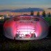 inflatable stages, mobile stage, portable stage, soundform, arup acoustics, BFLS acoustics, shell-shaped stage- green design, temporary design, sustainable design, eco-design