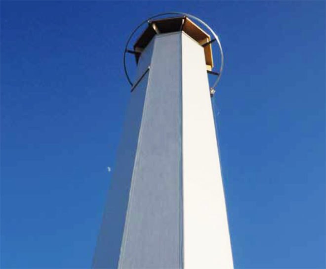 TimberTower, wooden wind turbine, Germany, Hanover, wind turbine tower, carbon emissions, steel, wind energy, renewable energy, first wood wind turbine, green design, sustainable design, wind power, wind energy, alternative energy
