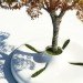 marko vuckovic, tree bench, white corian. sustainable design, green furniture, industrial design, nature products