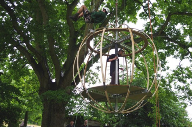 luminair, treehouse, elevated camping, tree tent, forest camping, eco-tourism