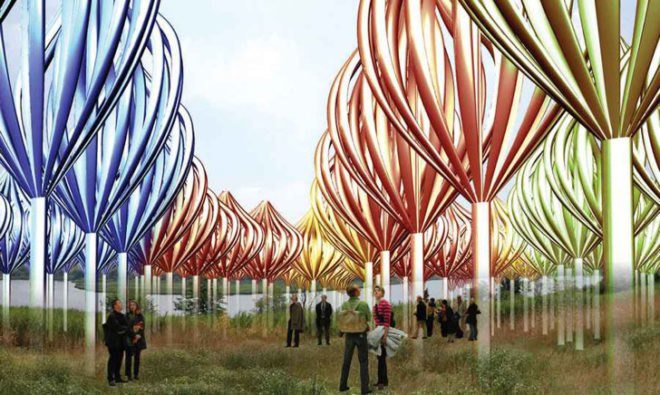 Whirlers, wind turbines, Fresh Kills Park, Staten Island, Caterina Tiazzoldi, Eduardo Benamor Duarte