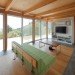 B House, Kumamoto, Japan, Anderson Anderson Architecture, off-grid, prefabricated architecture, renewable energy, green design, sustainable design, eco-design, green roof, geothermal, solar power, timber frame, renewable energy, daylighting