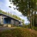 Bromont Residence, Blouin Tardif Architecture-Environnement, cabin, Quebec, Canada, natural materials, timber, daylighting, green design, sustainable design, eco design, minimize solar gain