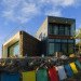 Buddhist Retreat, Imbue Design, gabion baskets, eco retreat, desert architecture, torrey, utah, eco home