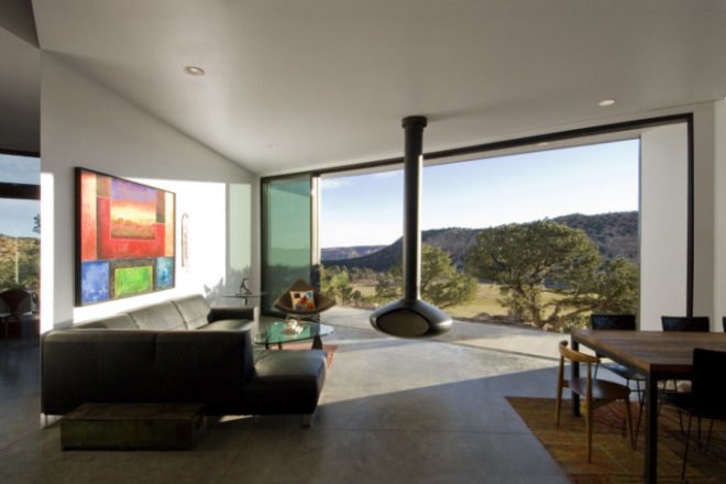 Buddhist Retreat, Imbue Design, gabion baskets, eco retreat, desert architecture, torrey, utah, eco home