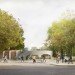 NEX Architecture, Cadogan Cafe, UK, Saatchi Gallery, Duke York Square, Chelsea, retractable glazed wall, coiled design, daylighting, King's Road, urban design