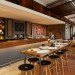 Cafe Melba, Goodman Arts Center, Singpore, eatery, Designphase dba, natural light, natural ventilation, daylighting, timber louvers, sustainable design, green design, eco-design, food
