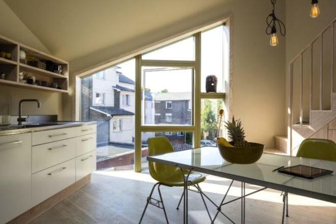 David Mikail, Annalie Riches, London, Ziggurat, Church Walk, urban density, urban design, wildflower roof, green roof, stepped roof housing, BRE guide to natural light, green design, sustainable design, eco-design, UK
