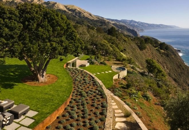 Carver + Schicketanz, Pacific Ocean, Big Sur, California, solar power, renewable energy, PV, photovoltaic, natural ventilation, green design, sustainable design, eco-design, reclaimed materials