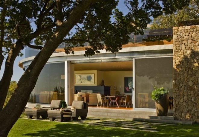 Carver + Schicketanz, Pacific Ocean, Big Sur, California, solar power, renewable energy, PV, photovoltaic, natural ventilation, green design, sustainable design, eco-design, reclaimed materials