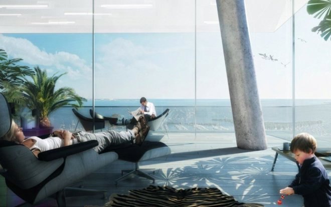 BIG, Bjarke Ingels, architecture, Miami, Coconut Grove, Grand Bay, condominiums, LEED Gold,