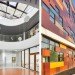 green roof, daylighting, pixelated facade, Mikou Design Studio, Bobigny School in France, sustainable design, eco-design, green design, urban design, education, Bobigny