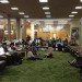 green design, eco design, sustainable design, Olin Library, indoor grass, Cornell University, Cornell University Human Ecology Department, indoor garden, grass in library
