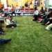 green design, eco design, sustainable design, Olin Library, indoor grass, Cornell University, Cornell University Human Ecology Department, indoor garden, grass in library