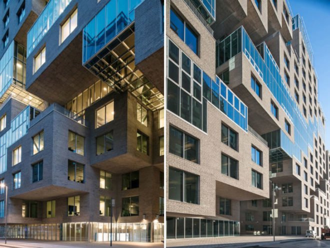 DNB Nor Headquarters, MVRDV, pixel building, oslo, daylighting, eco office