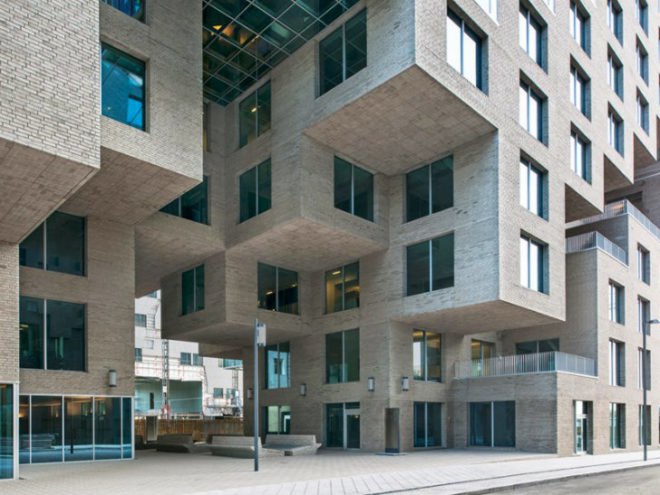 DNB Nor Headquarters, MVRDV, pixel building, oslo, daylighting, eco office