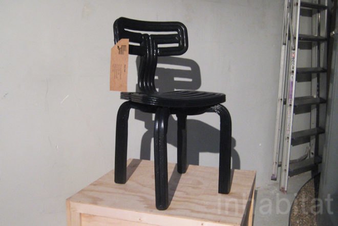 Dirk Van Der Kooij, 3D Printing Robot, Chubby Chair, dutch design, Dutch Design Week, recycled fridges, recycled e-waste, recycled CDs, Ana Lisa Alperovich, Green Design Events, Recycled Materials, green furniture, zero waste
