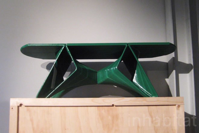 Dirk Van Der Kooij, 3D Printing Robot, Chubby Chair, dutch design, Dutch Design Week, recycled fridges, recycled e-waste, recycled CDs, Ana Lisa Alperovich, Green Design Events, Recycled Materials, green furniture, zero waste